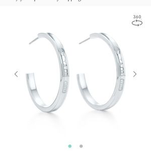 Tiffany hoop earrings